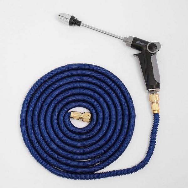 롱건 고압분사기 매직호스 15M 정원 물청소