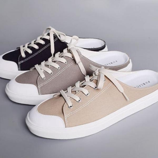 남성 캔버스 뮬슈즈 패션 데일리 신발 운동화 블로퍼