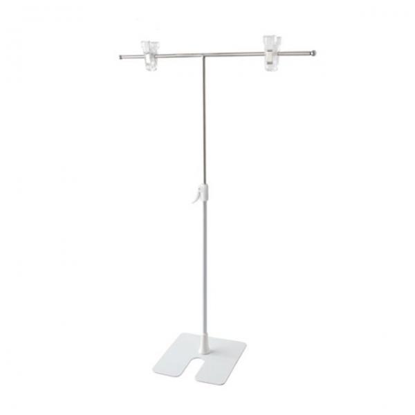 스탠드 상품안내 흰색 T자걸이 중 0657