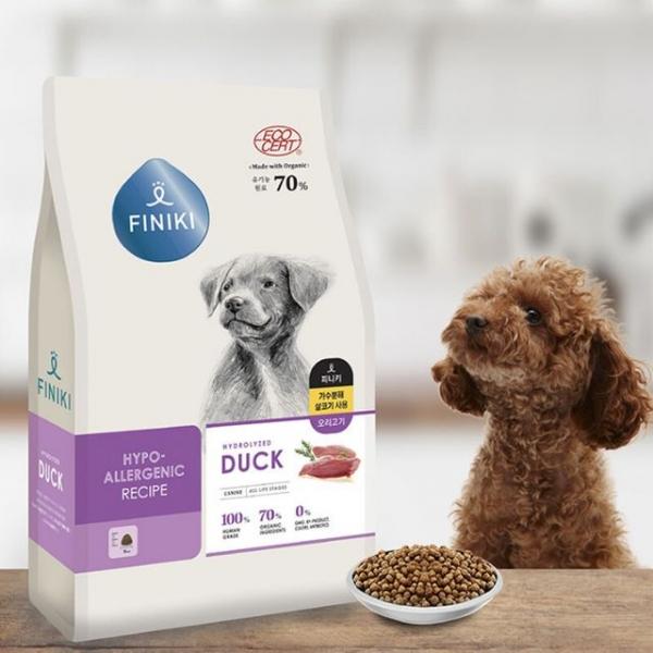 강아지 하이퍼 알러지 오리 2.5kg 애견 가수분해 사료