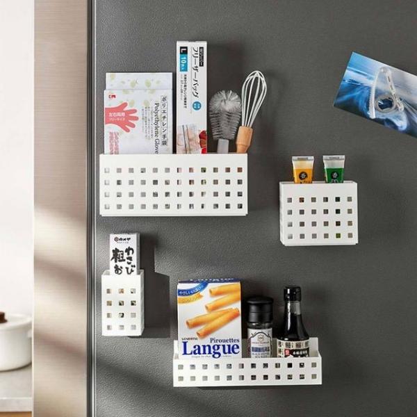 냉장고 자석 선반 옵션B 영양제 정리함 수납함 보관함 정리 트레이 좁은 주방 양념통 수납 정리대 거치대