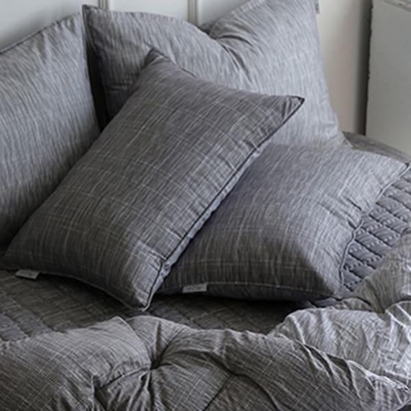 엘레나 베개커버 50x70cm 그레이 베개솜 별매