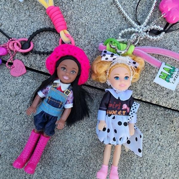 레트로 흑인 인형키링 가방꾸미기 가꾸 백꾸 백참