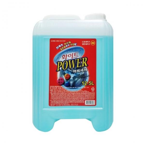 화이트파워 대용량 액체세탁세제 13L 일반/드럼 겸용