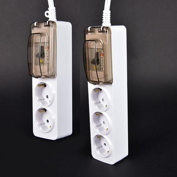 국산 고용량 멀티탭 누전차단 3구 2.5m 고전압