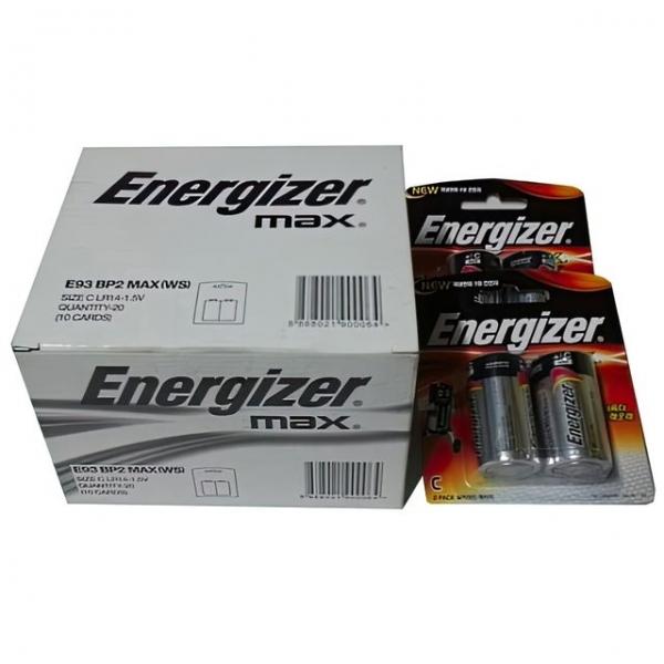 에너자이저 C형 건전지 LR14 CM 배터리 20P 장난감