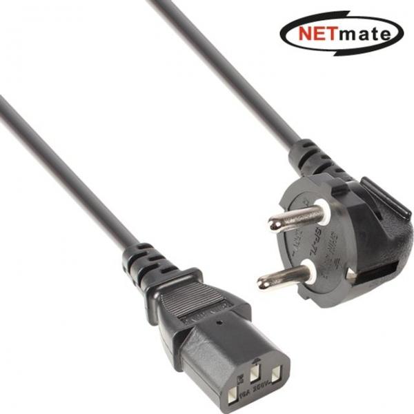 NETmate 220V 전용 3구 AC 파워케이블 3M