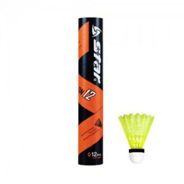 스타 셔틀콕 나일론 12개입 배드민턴 공 콕 연습용