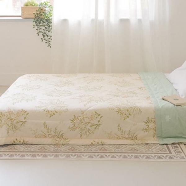순면 여름 꽃 무늬 플라워 얇은 차렵 이불 180x200