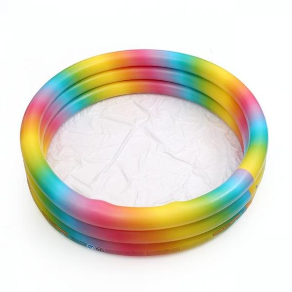 인텍스 레인보우 원형 풀장(160cm) 유아 물놀이풀장