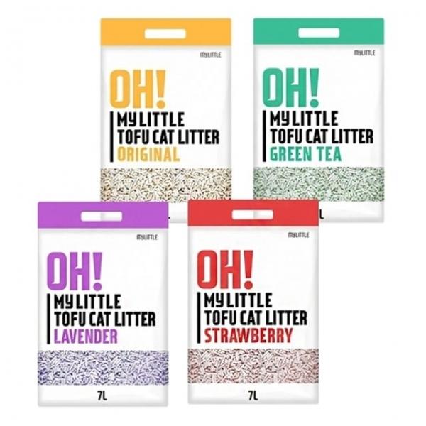 고양이 오마이리틀 두부모래 7L 1P 냥이 화장실 샌드