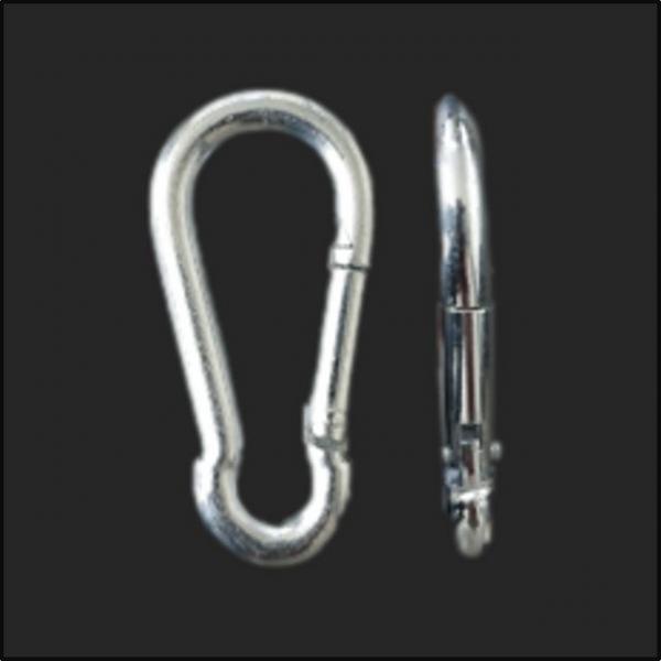 캠핑 등산 클라이밍 경량 카라 비너 비나 7mm 12개