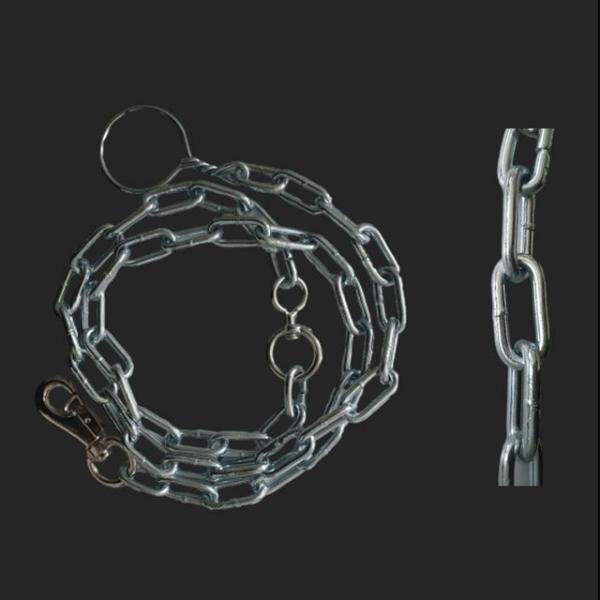 국산 체인줄 고급 6mm 대형견 개줄 애견 철줄 쇠줄