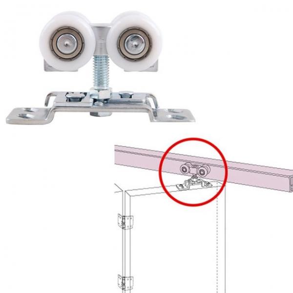상단레일용 미닫이문 접이문 슬라이딩 호차 문바퀴