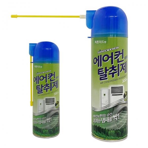 산 에어컨 히터 (탈취제 300ml) 피톤치드 냄새