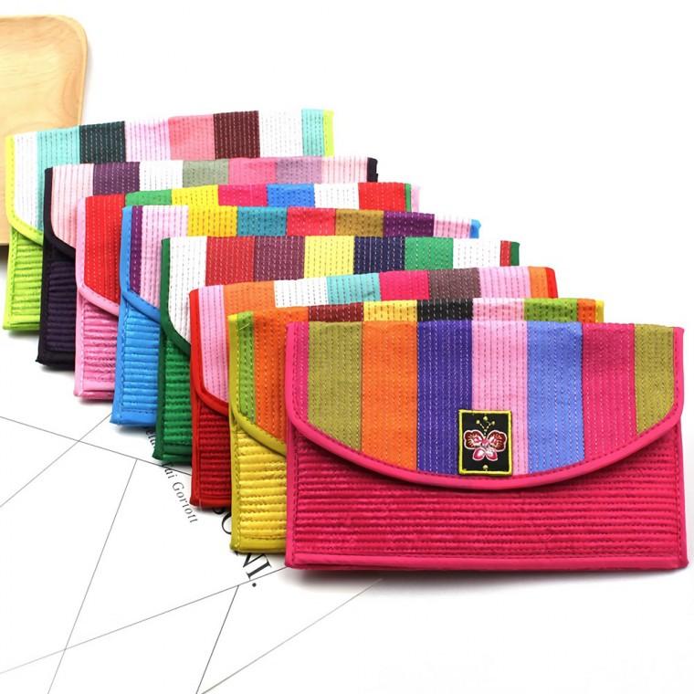 전통 누빔장지갑 설 추석 명절 비단 색동 용돈지갑 통장지갑 폐백 세뱃돈 전통지갑 추석 사은품