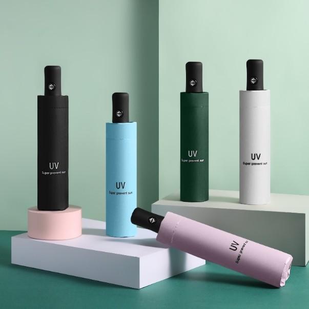 자동 UV 차단 3단 암막 미니 우산 자외선 양우산 양산