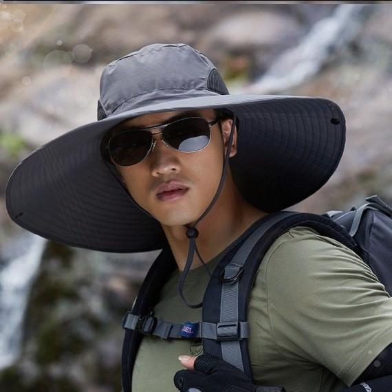 햇빛 차단 넓은 챙 벙거지 그늘막 모자 버킷햇 낚시 등산 캠핑 사파리 썬바이저 밀짚 정글