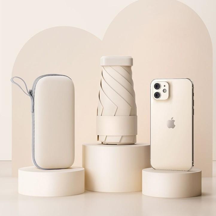 초경량 미니 양우산 양산 접이식 UV 차단 암막 우산