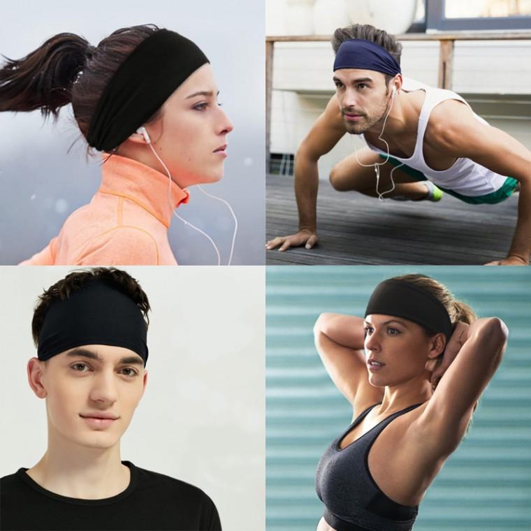 스포츠 남녀공용 헤어밴드 땀흡수 헬스 런닝 등산 요가 운동 머리띠