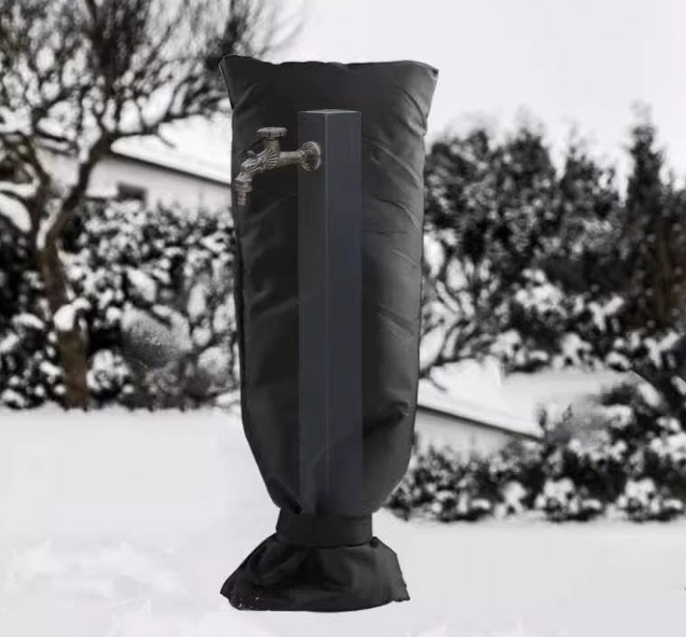 겨울 수도동파방지 수도꼭지커버 방한 보온덮개 대형 (즉시출고)