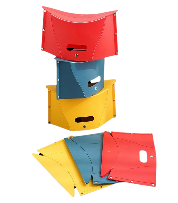 휴대용 접이식 플라스틱의자 소풍 야유회 낚시의자 웨이팅의자 간이의자