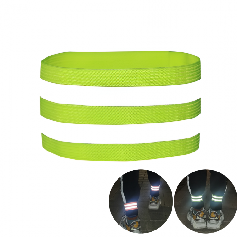 야광 안전밴드 공사장 야간작업 야간런닝 안전관리 형광 반사밴드