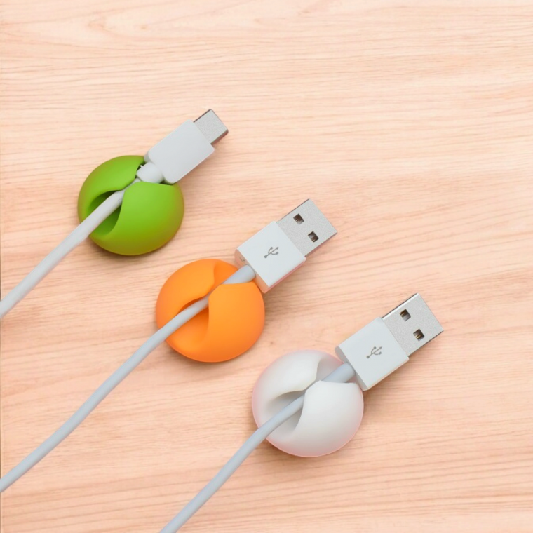 부착식 케이블 홀더 전선 정리 고정 클립