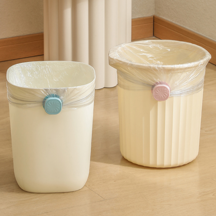 쓰레기봉투 홀더 쓰레기봉지 고정홀더 고정클립 휴지통 고정다이얼