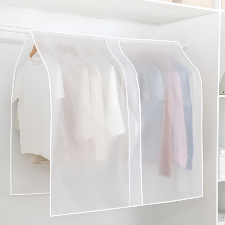 행거 가림막 커버 옷걸이 덮개 옷장 가리개 오염방지 방수커버 투명