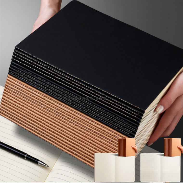 B5 크라프트 노트 무지노트 줄노트 메모장 연습장 필기 공책 2Color