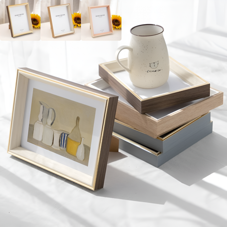 모던 액자 프레임 인테리어 웨딩액자 탁상액자 포스터 포토프레임 6인치 8인치 A4