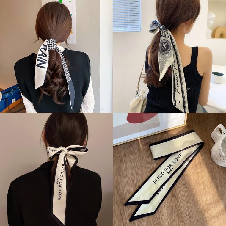 스카프 실크 쁘띠스카프 여름 여성 패션 미니 머리띠 KK755