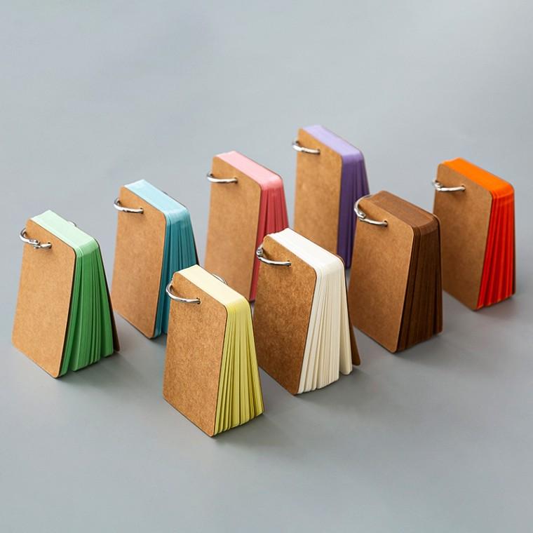 무지 미니수첩 토익 영어 단어 암기 메모 카드 미니노트 수첩 Kk359