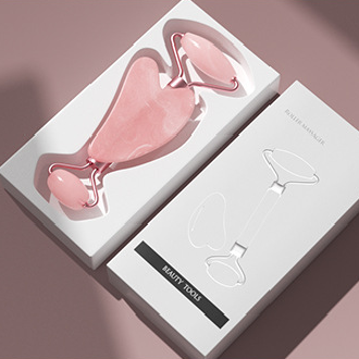 목괄사 종아리 어깨 마사지기 승모근 림프 바디 페이스룰러 괄사기 Kk404