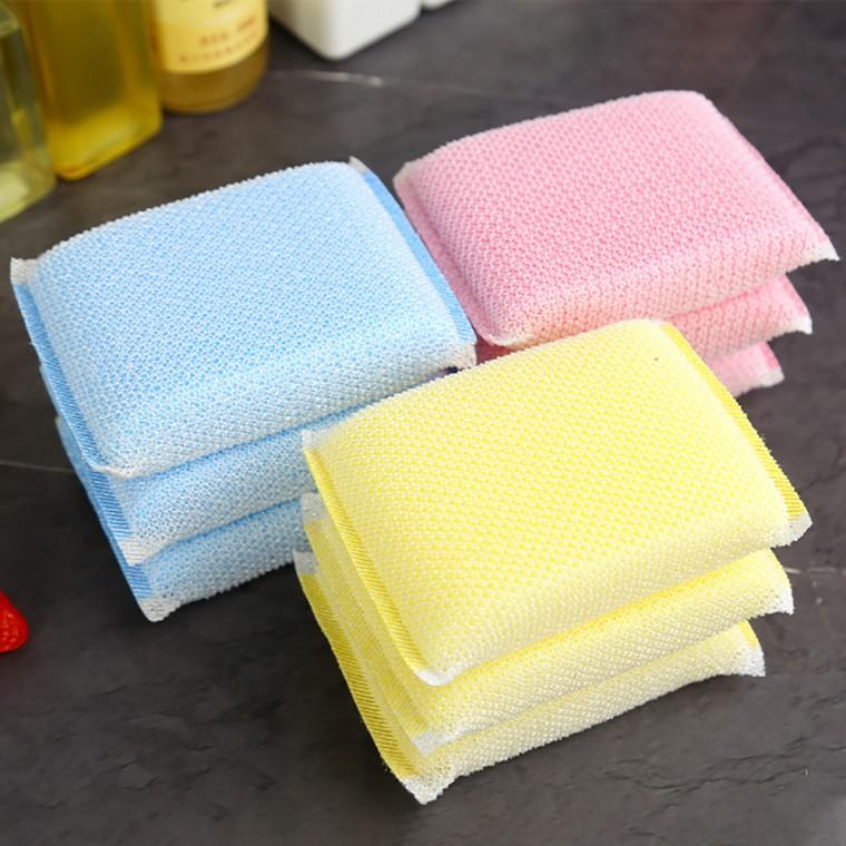 수세미 망사수세미 스펀지 설거지클리너 다용도 주방행주 그릇청소용품 KK485