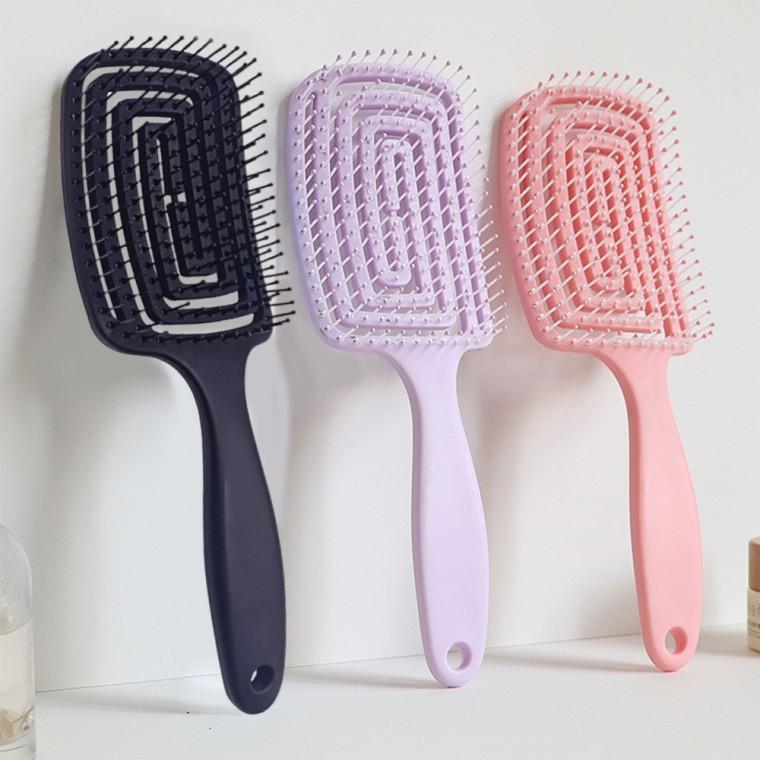 볼륨 스타일링 헤어 빗 회오리빗 헤어브러쉬 마사지 드라이빗 헤어빗 KK960