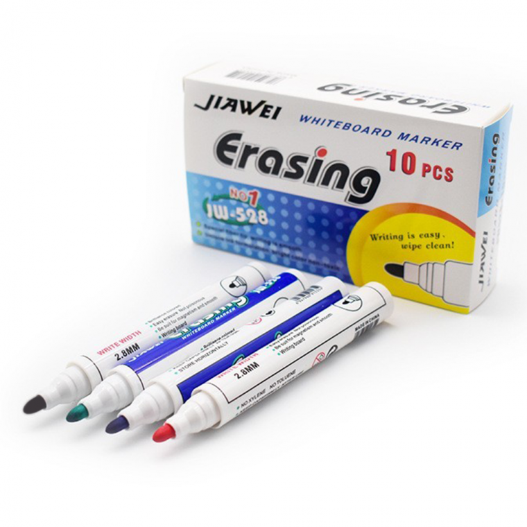 화이트보드 영문버전 펜 칠판 보드마카 네임펜 10개입 KK989