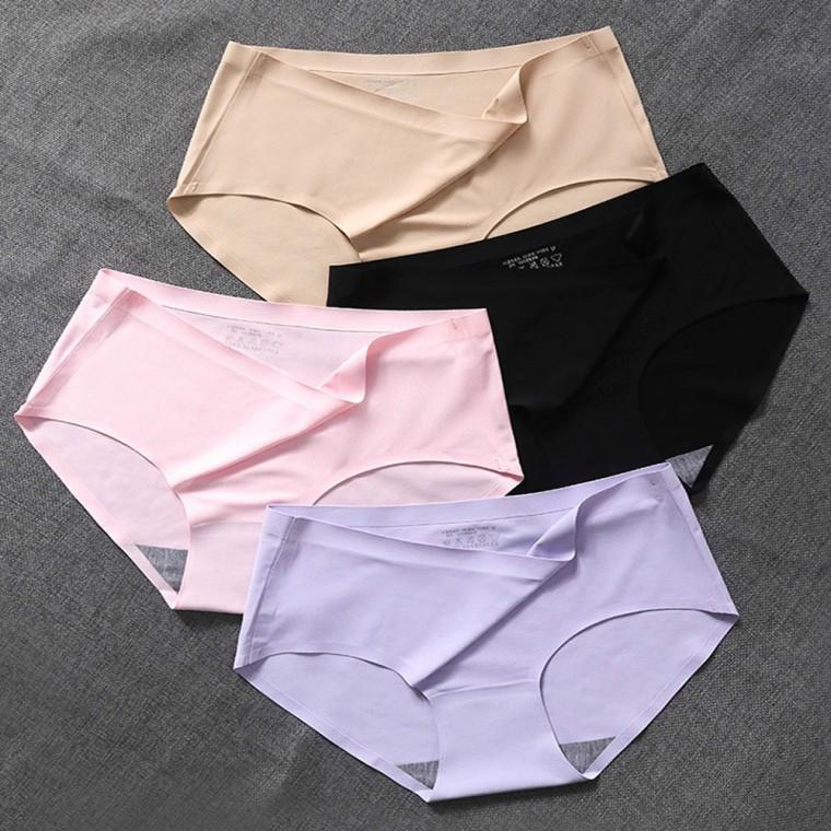 베베 노라인 심리스 햄라인 여성 삼각 팬티 속옷 개별포장 데일리 요일별 언더웨어 여자 무봉제