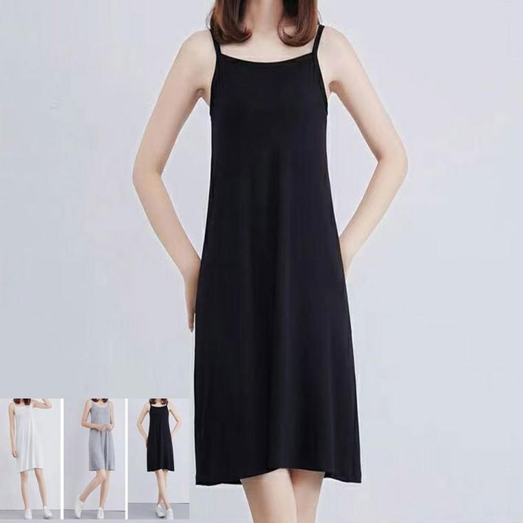 LD 쎄르 끈 원피스 미디 미니 롱원피스 치마 여성 나시 홈웨어 여자 여름