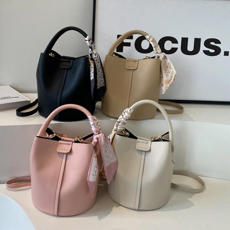 루체 원통 버킷백 숄더백 크로스백 토트백 핸드백 여성