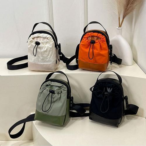 크로스바디 스트링백 데일리 크로스백 캐쥬얼 가방 남녀공용 미니 캔버스백