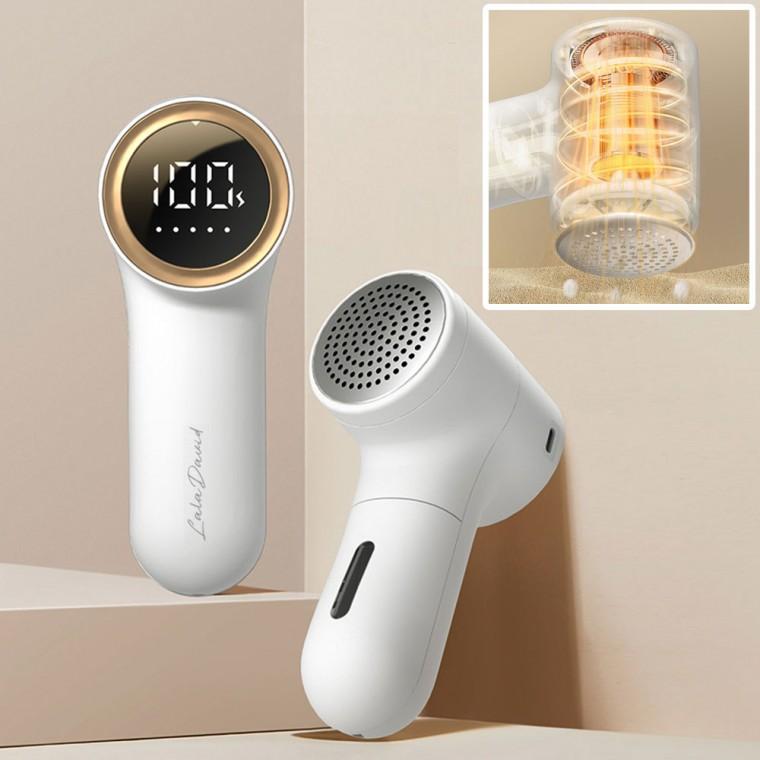 라라데이빗 6중날 무선 보풀제거기 5단계 파워조절 디스플레이 C타입 충전식