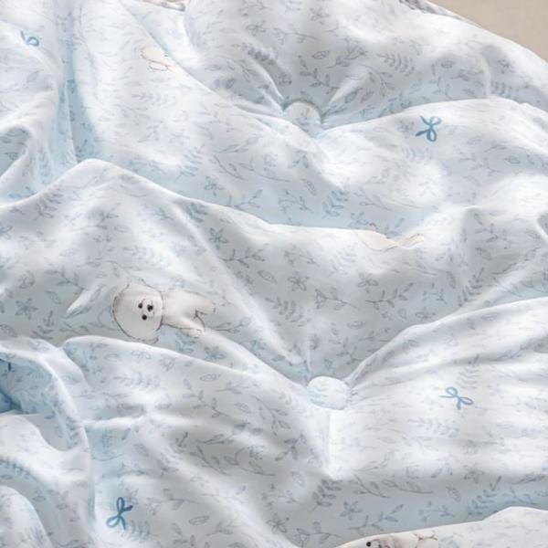 러브 마이크로 모달 스프레드 S(싱글) 블루 150 x 205