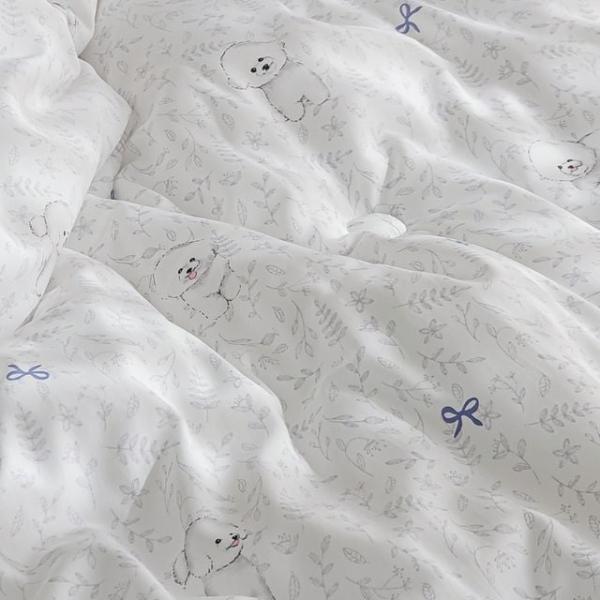 러브 마이크로 모달 스프레드 Q(퀸) 화이트 200 x 230