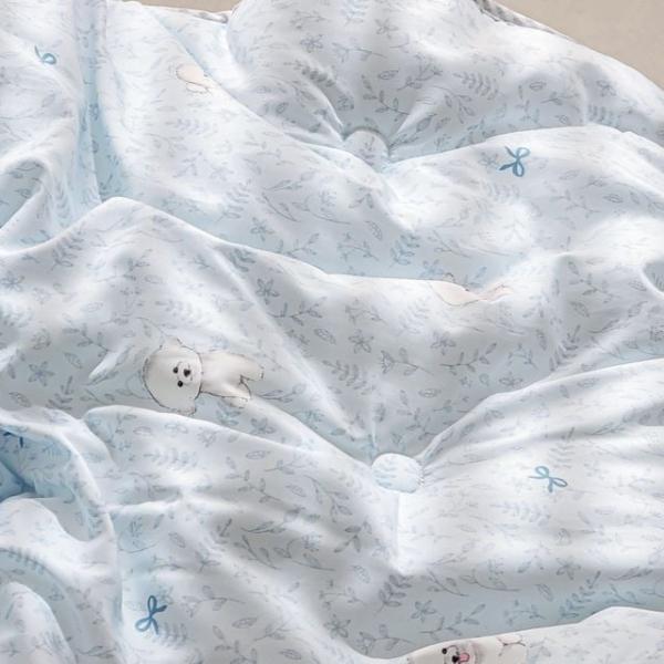 러브 마이크로 모달 스프레드 Q(퀸) 블루 200 x 230