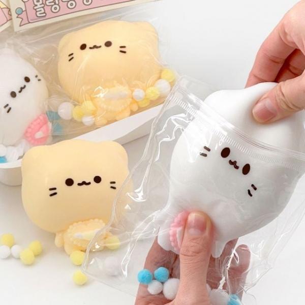 몰랑빵빵 고양이 말랑이 주물럭 스퀴시 (10개)