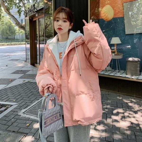 경량 패딩 4color 레이어드 데일리 후드 여성숏패딩 푸퍼 루즈핏 키작녀패딩 경량 숏패딩 자켓