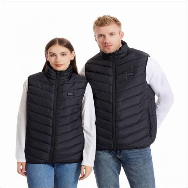 남성 여성 열선 내장 겨울 방한 패딩조끼 발열 보온