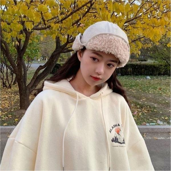 여성 겨울 귀달이모자 뽀글이 귀덮개 방한 캡모자 5색